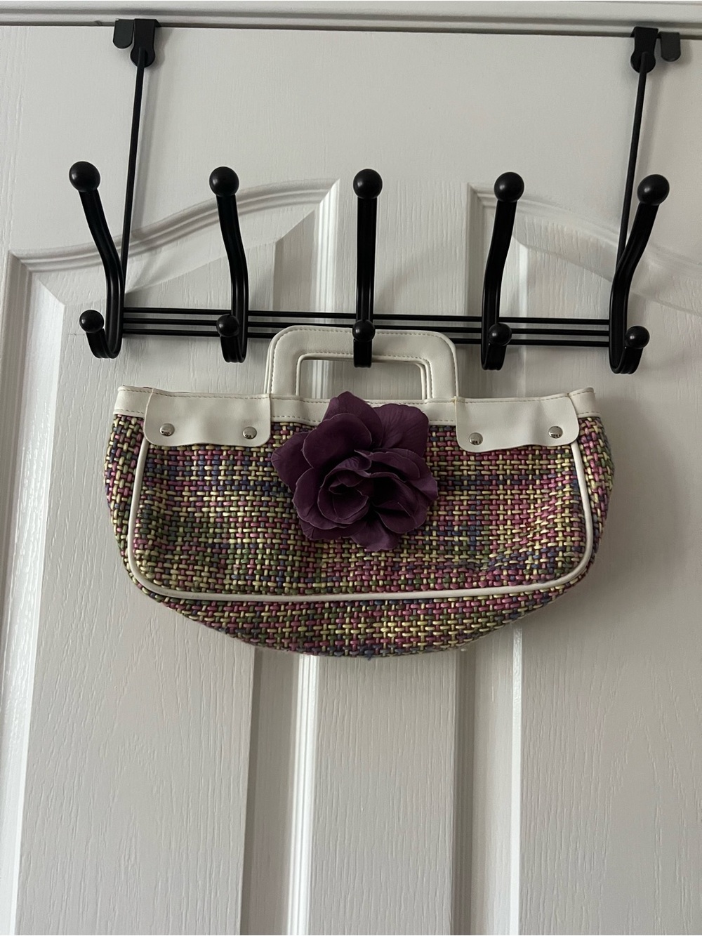 Knit Colorful Clutch